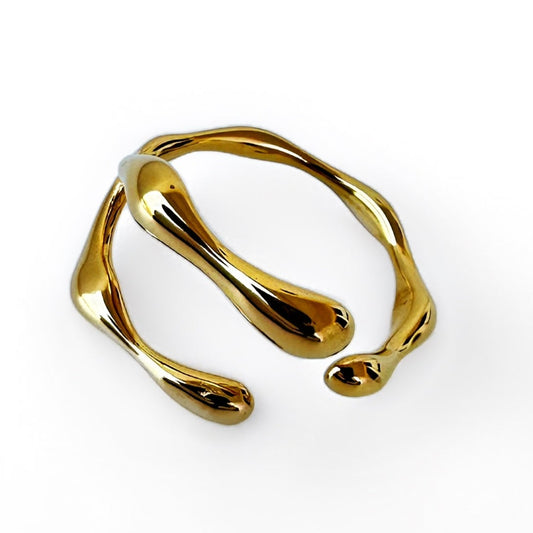 Adjustable Ring 18K Gold Plated