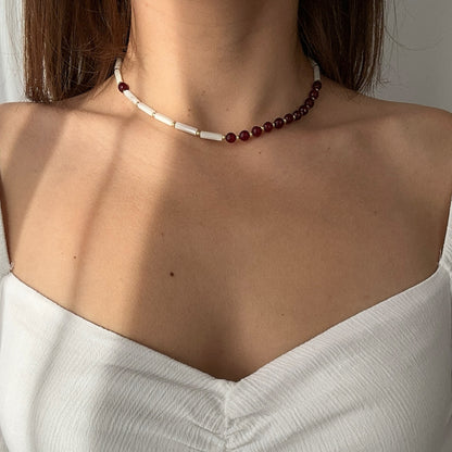 Ruby Jade Choker 18K