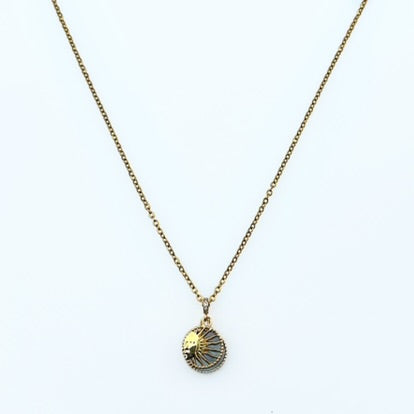 Sun & Moon Chain 18K Gold Plated