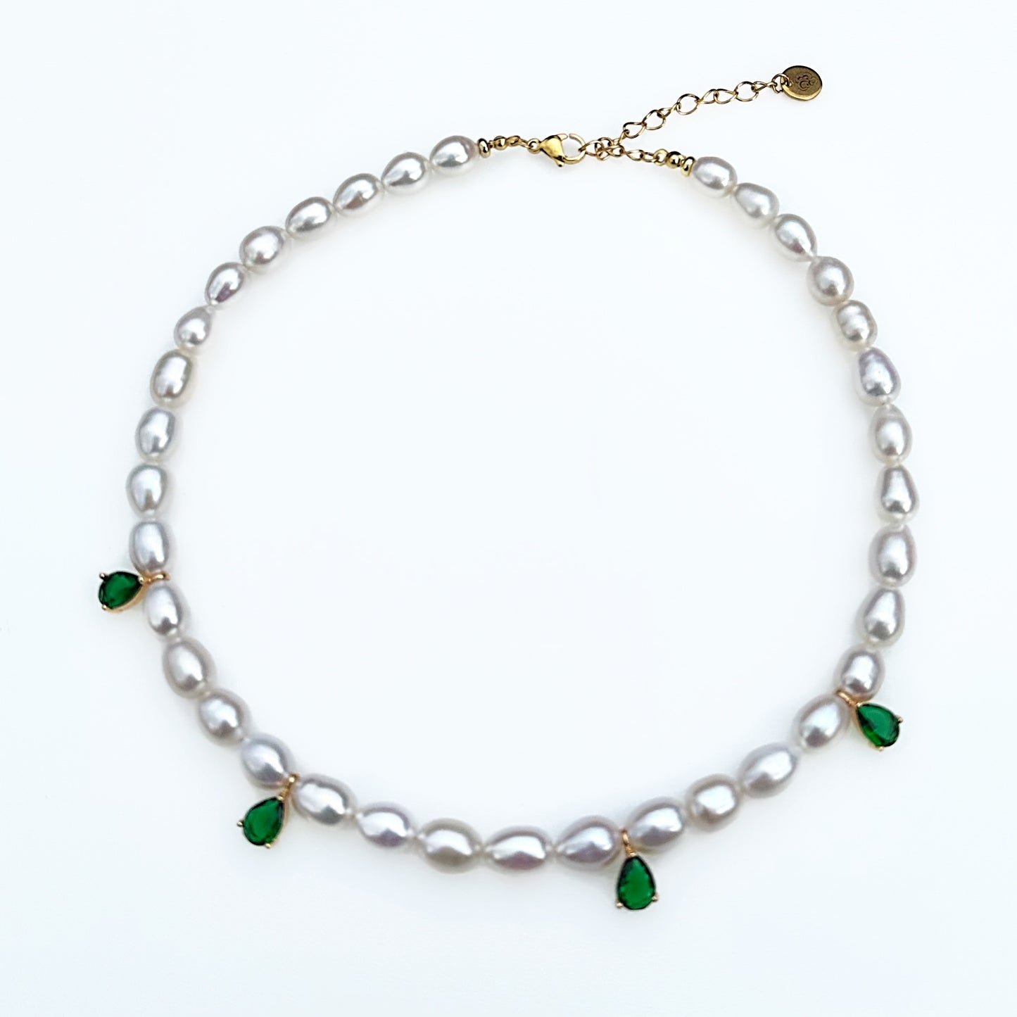 Raya Choker Green Zirconia