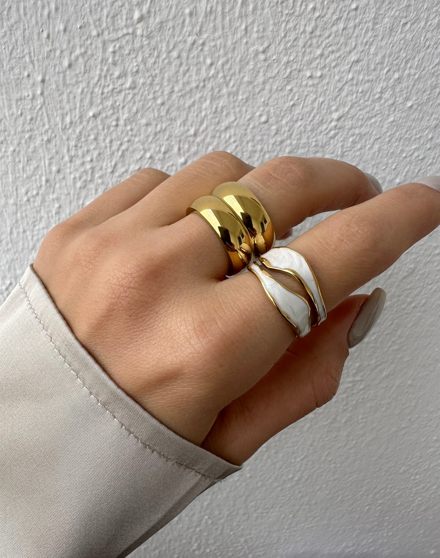 Chunky Ring 18K Gold Plated