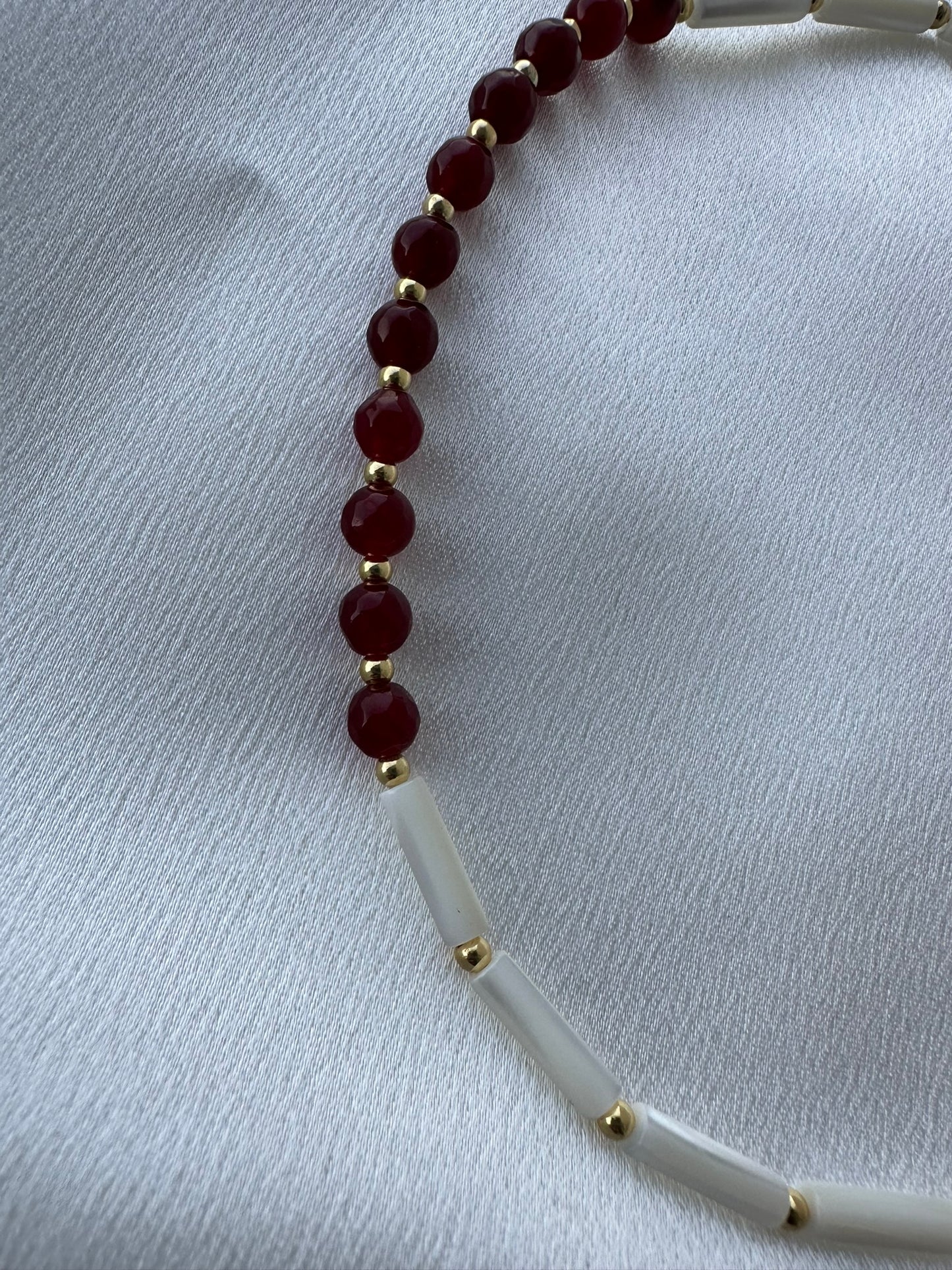 Ruby Jade Choker 18K