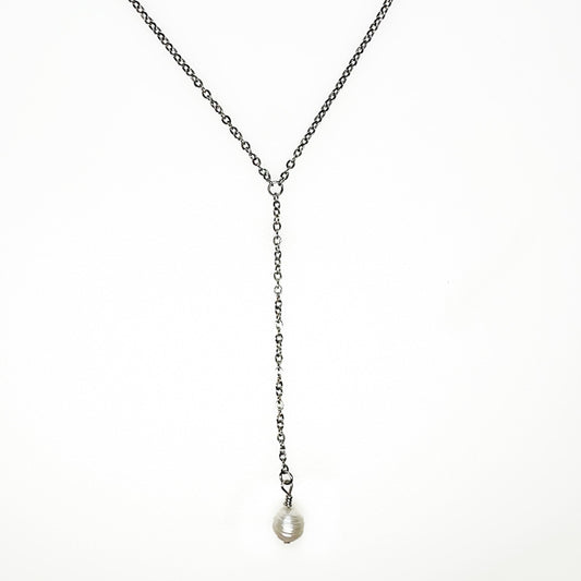 Anessa Chain Rhodium Plated