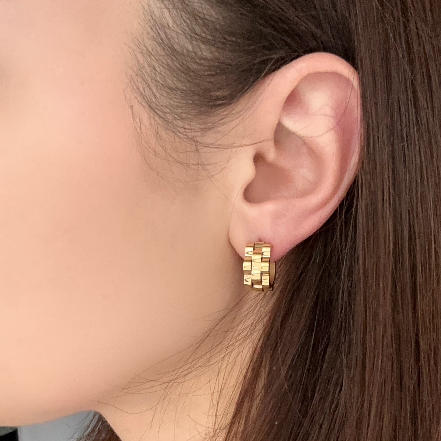 Arlinda Earrings 18K Gold Plated