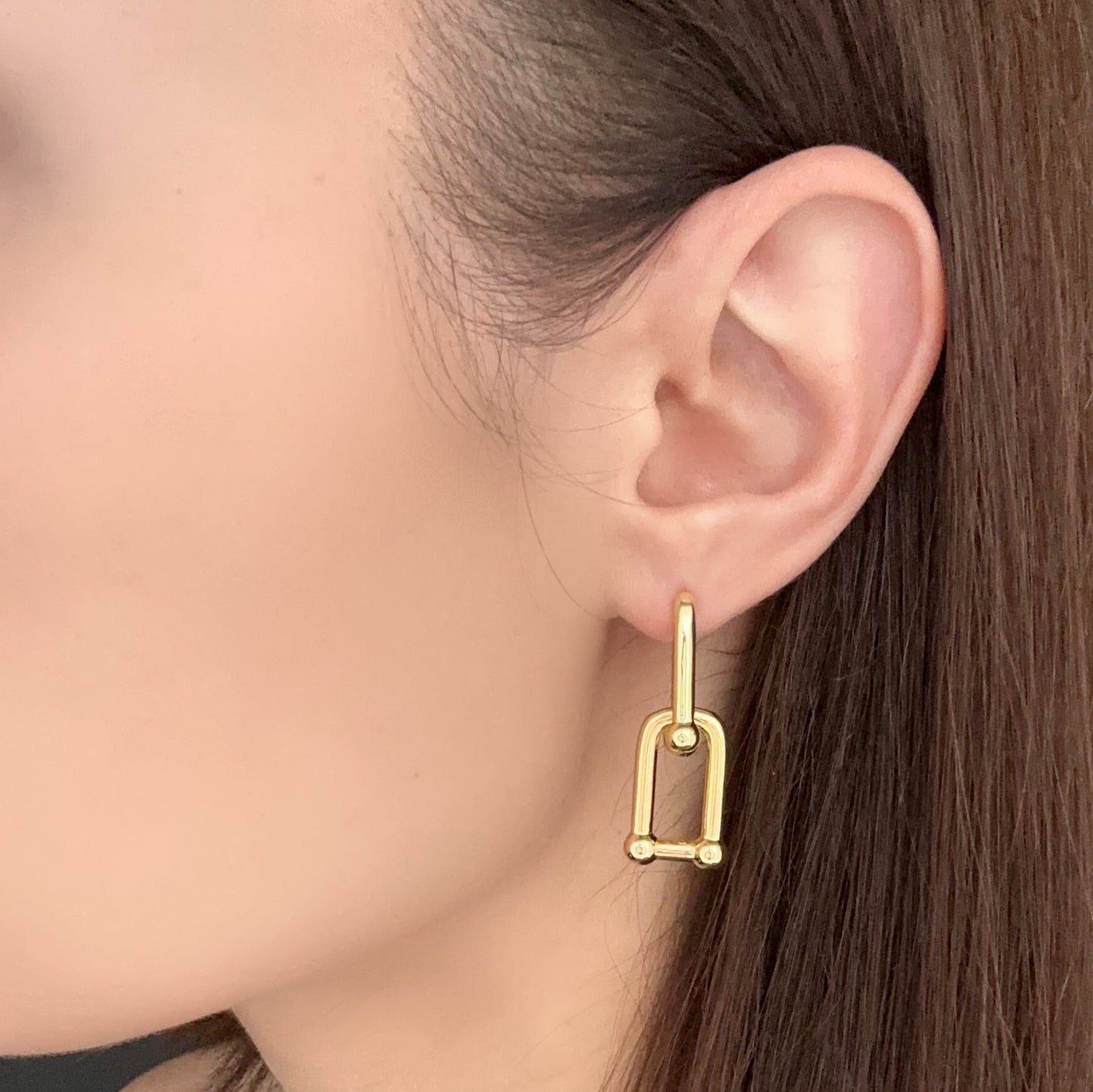 Kara Earrings 18K Gold Plated