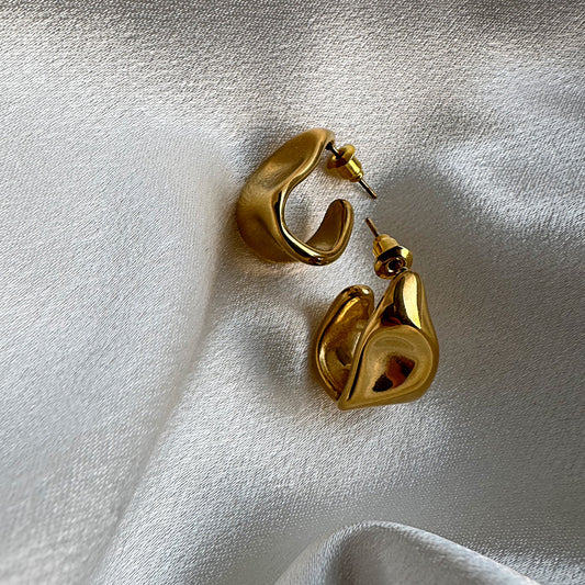 Era Earrings 18K Gold Plated