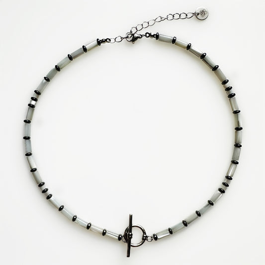 Frida Choker Hematite Stone