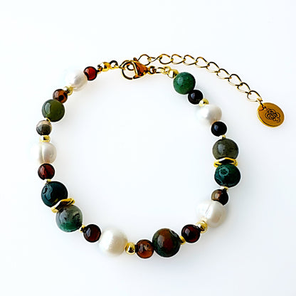 Diana Bracelet Agate Stone